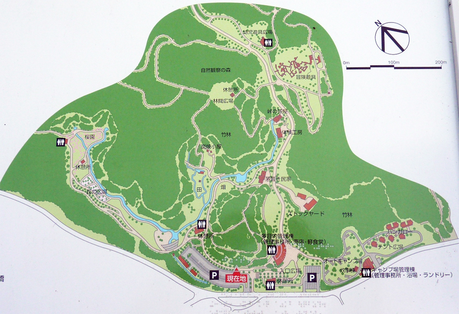 北薩広域公園マップ